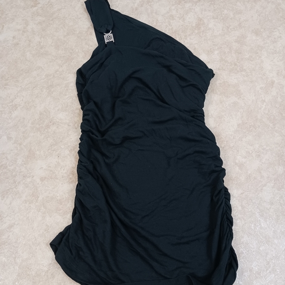 WHITE HOUSE BLACK MARKET One Shoulder Top Slinky Size XS - Picture 2 of 4